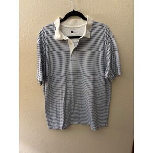 Gap Classic Fit Striped Polo Shirt XL (A589)